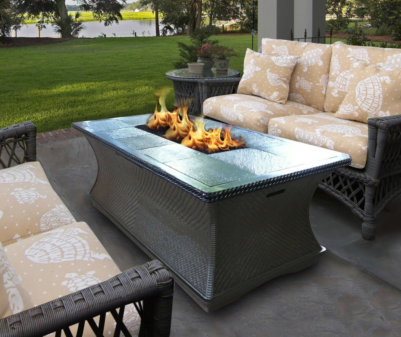 Elegant Californium Concept Fire Pit Del Mar 48 Inch Propane throughout measurements 1280 X 1075