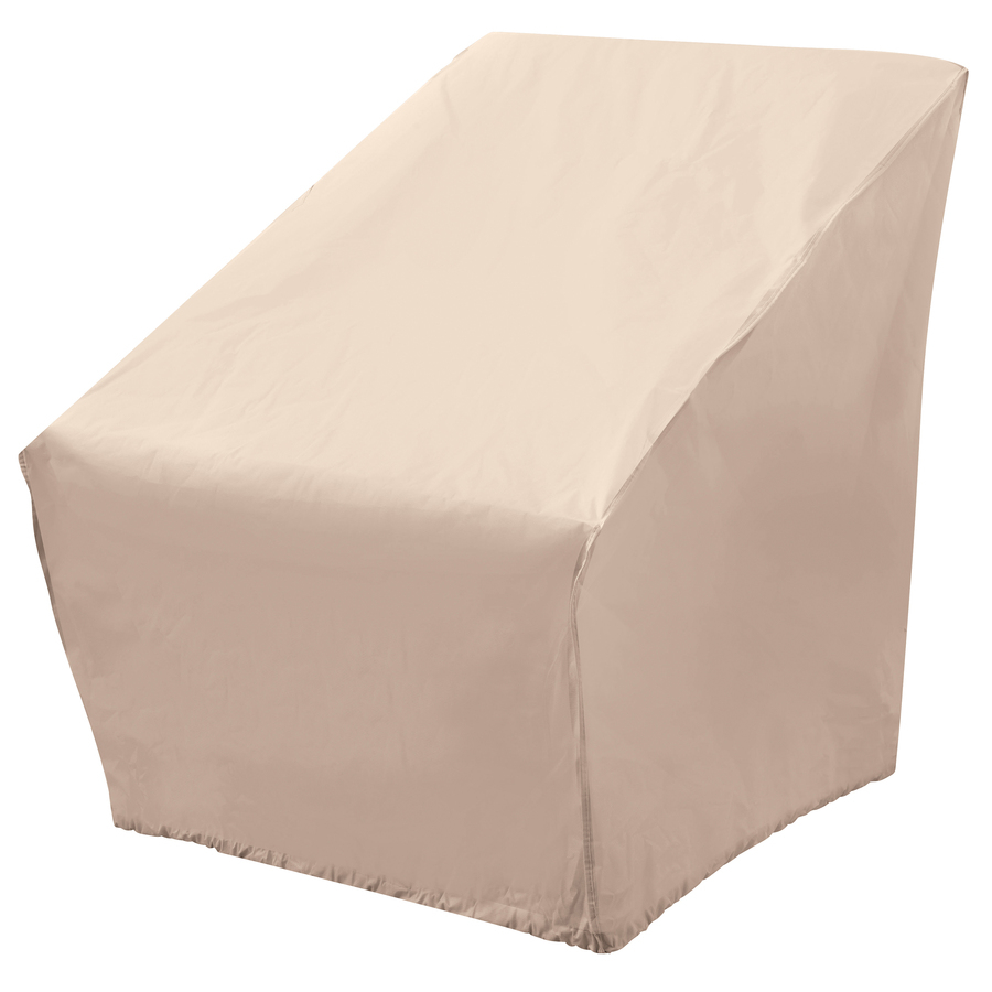 Elemental Tan Polyester Weatherproof Oversize Patio Chair Cover Walmart intended for dimensions 900 X 900