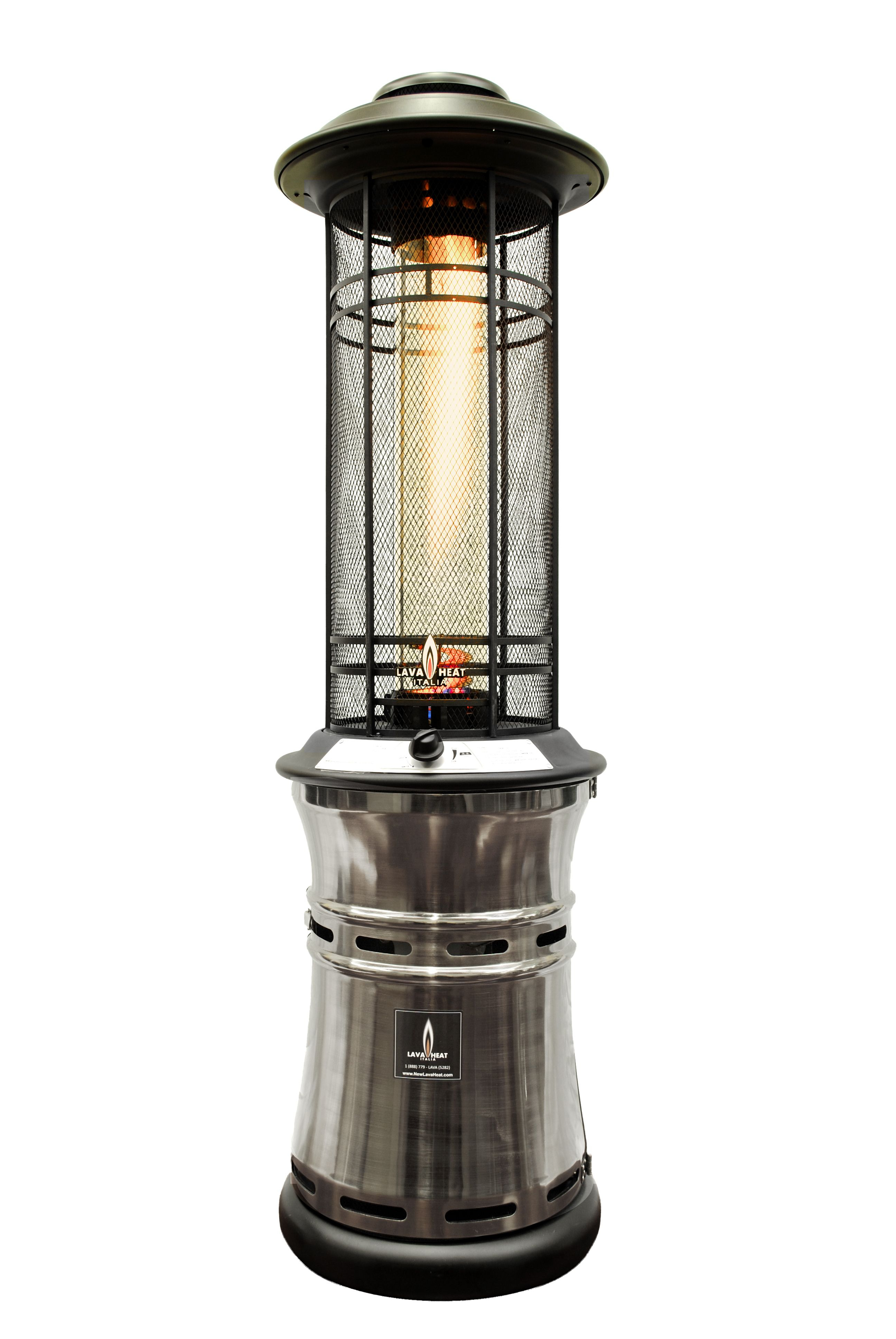 Ember Alto Natural Gas Patio Heater Copper Patio Heater in proportions 2592 X 3872