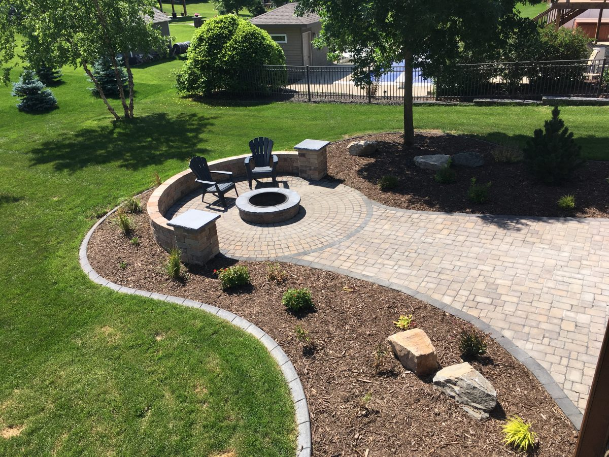 Fire Pit And Paver Patio Pahls Market Apple Valley Mn throughout dimensions 1200 X 900