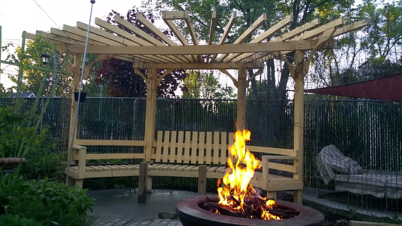 Fire Pit Pergola for size 1280 X 720
