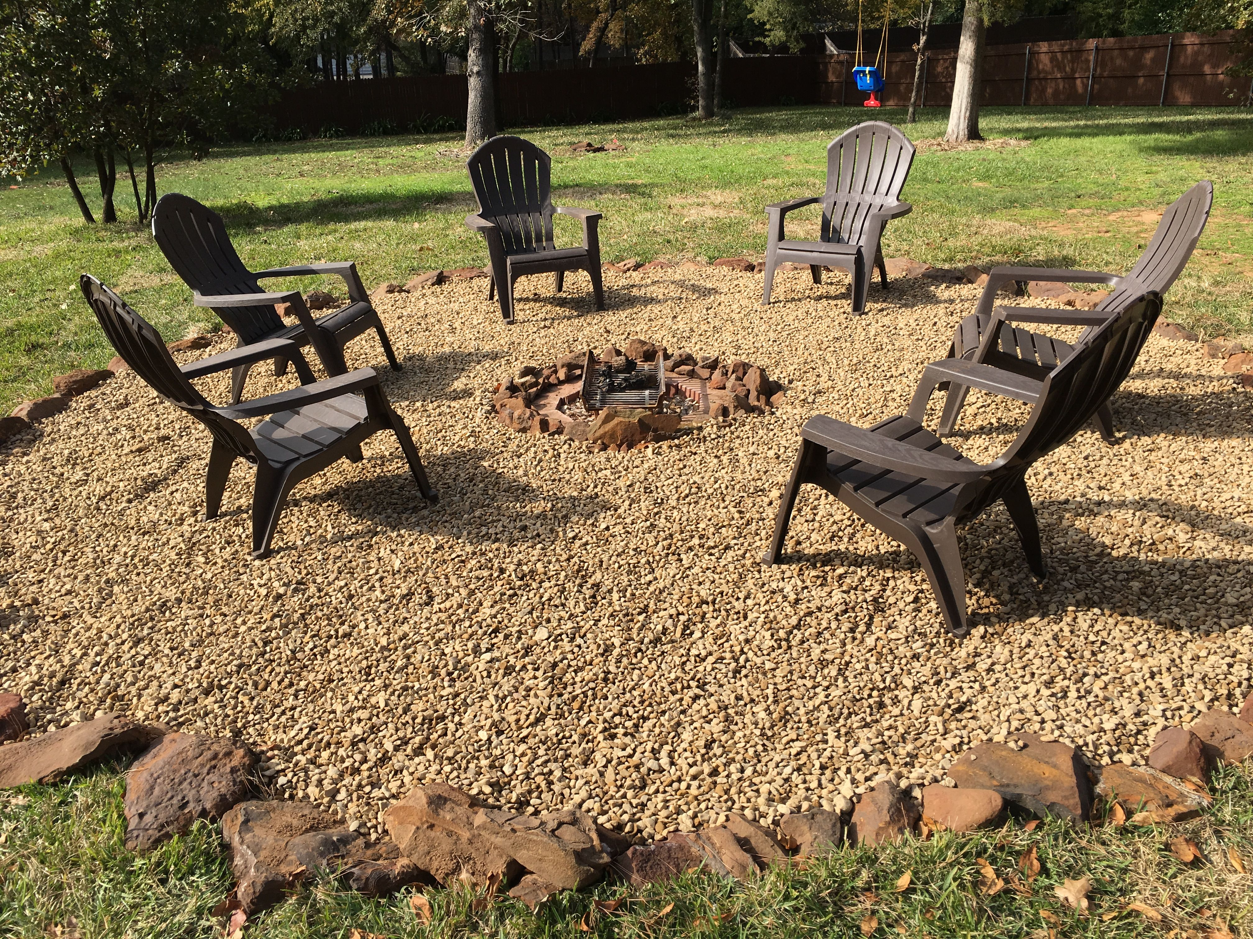 Fire Pit With Rock Surround Fire Pit Backyard Outside regarding dimensions 4032 X 3024