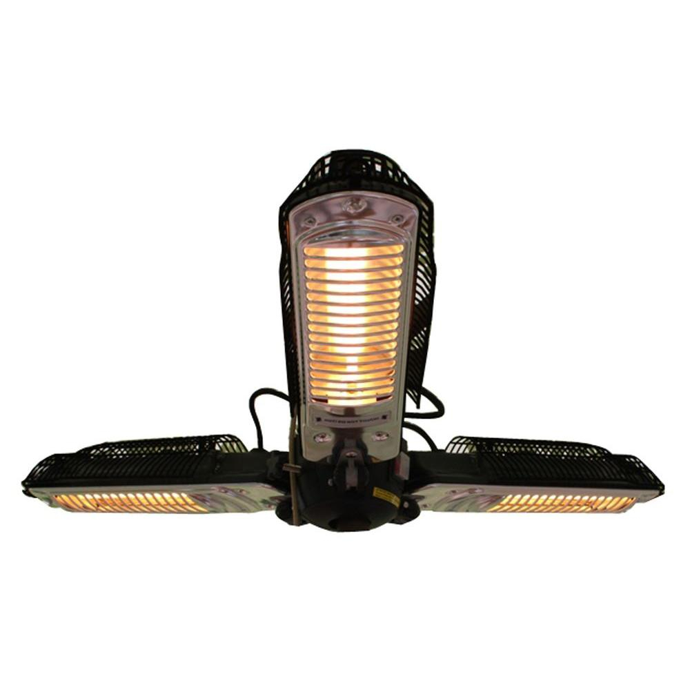 Fire Sense 1500 Watt Black Umbrella Mounted Halogen for sizing 1000 X 1000