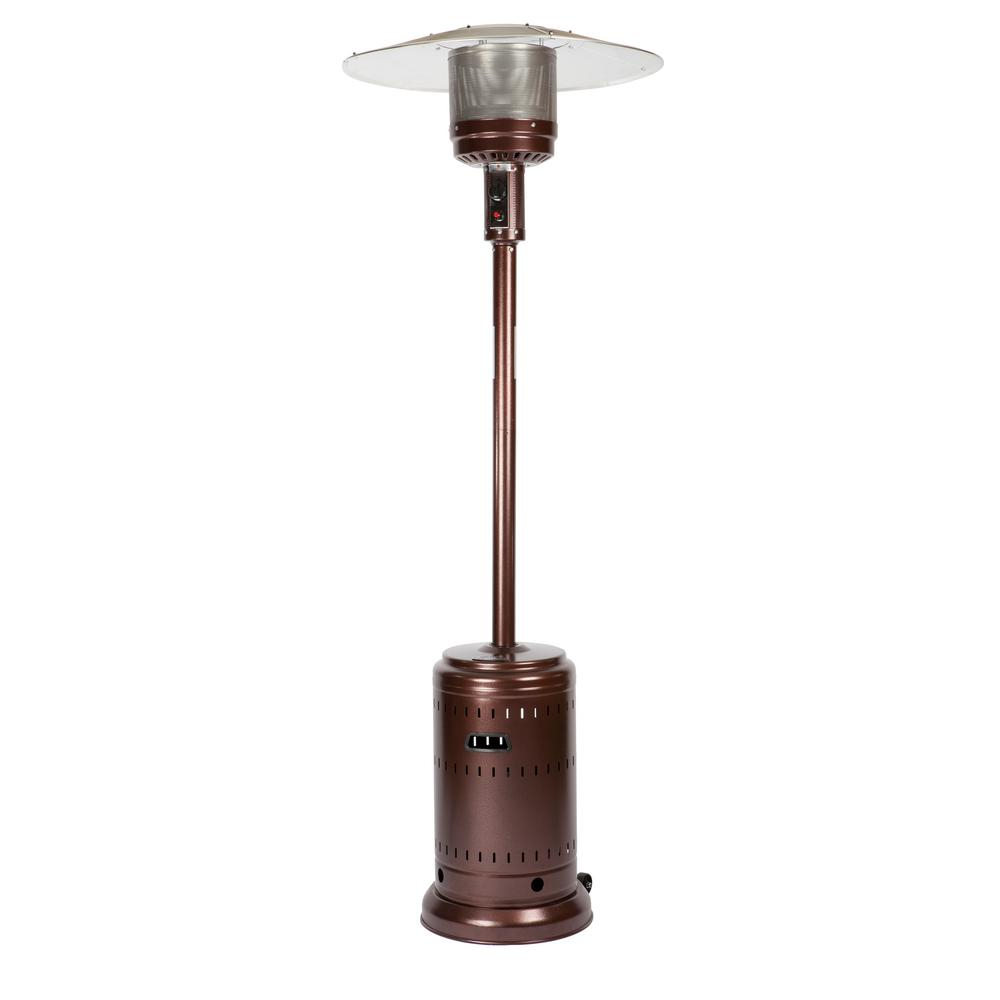 Fire Sense 46000 Btu Aged Chestnut Gas Patio Heater in proportions 1000 X 1000