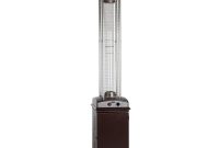 Fire Sense 46000 Btu Hammered Bronze Finish Square Flame Patio Heater in size 1000 X 1000