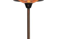 Fire Sense Cimarron 1500 Watt Brushed Copper Colored Table Top Halogen Patio Heater in dimensions 1000 X 1000