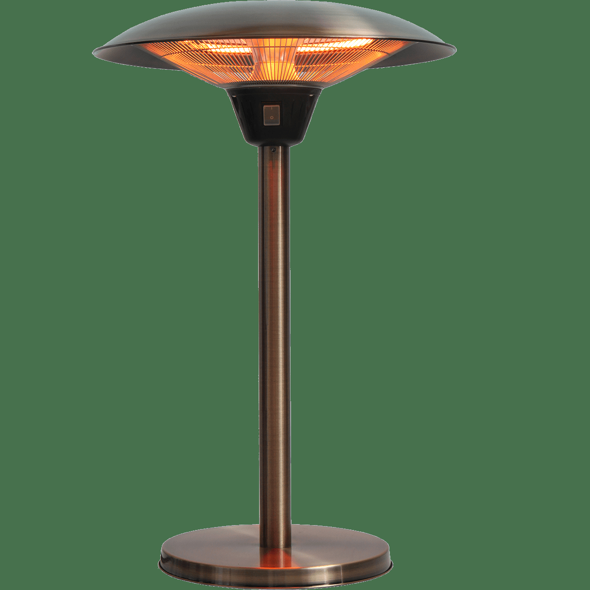 Fire Sense Cimmaron Tabletop Halogen Patio Heater intended for proportions 1200 X 1200