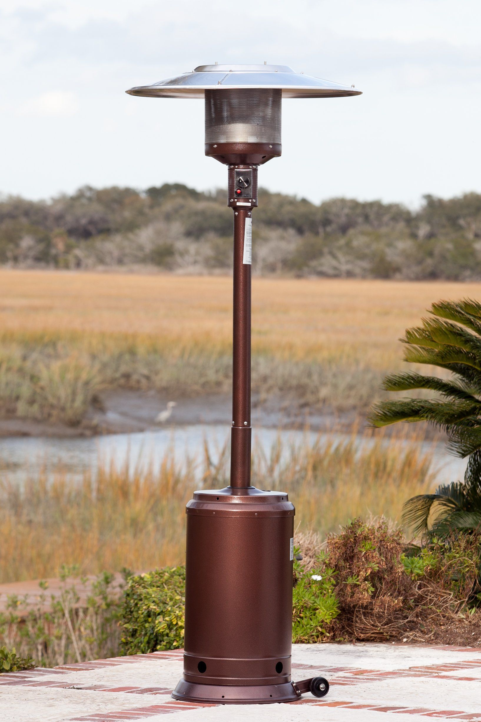 Fire Sense Commercial Patio Heater With Full Length Patio intended for size 1634 X 2452