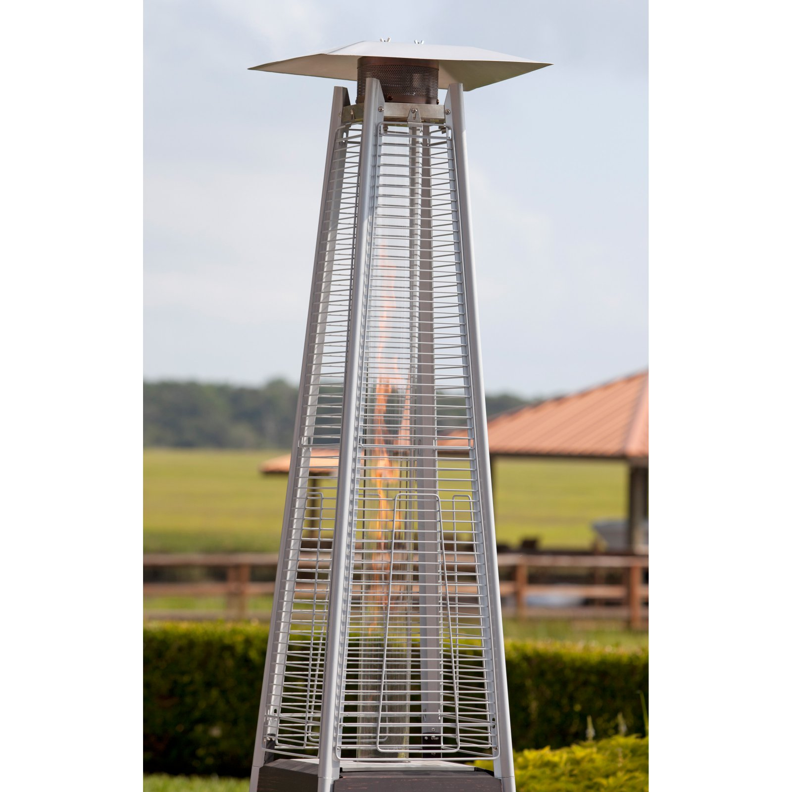 Fire Sense Coronado Brushed Bronze Pyramid Flame Patio intended for sizing 1600 X 1600