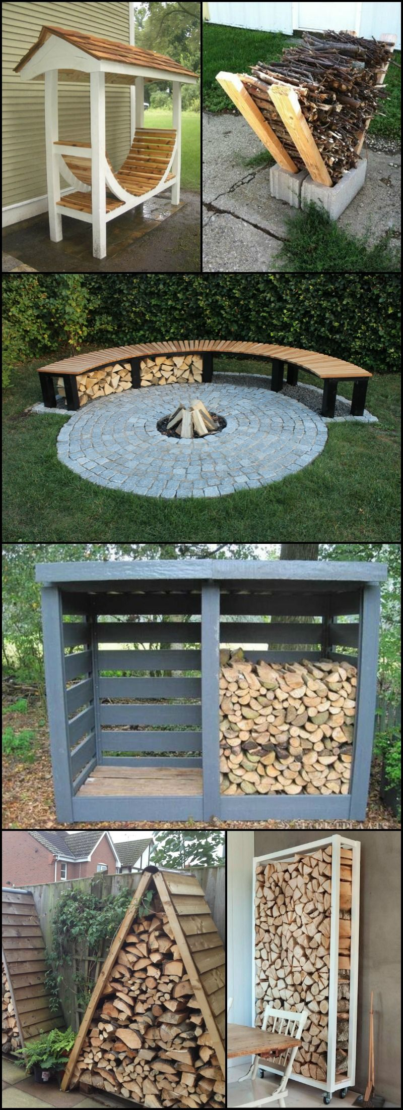 Firewood Storage Ideas Feuerstellen Landschaftsbau Ideen inside proportions 800 X 2200