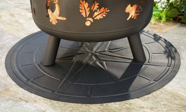 Flame Resistant Protective Mat For Fire Pit And Grill throughout sizing 1200 X 1320