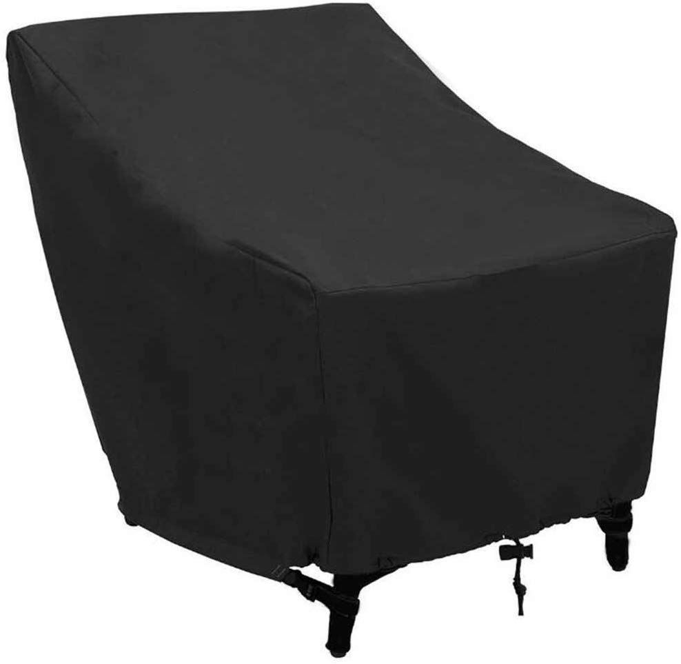 Flr Chair Cover For Outdoor Furniture Square Black throughout sizing 988 X 963