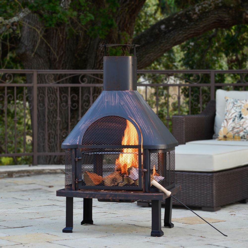 Fuoco 26 Inch Outdoor Fireplace Outdoor Fire Wood in size 1000 X 1000