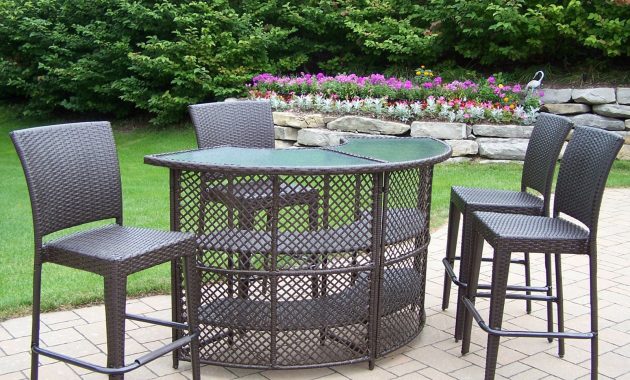 Furniture Outdoor Patio Bar Sets On Inspiration Interior inside proportions 1600 X 1600