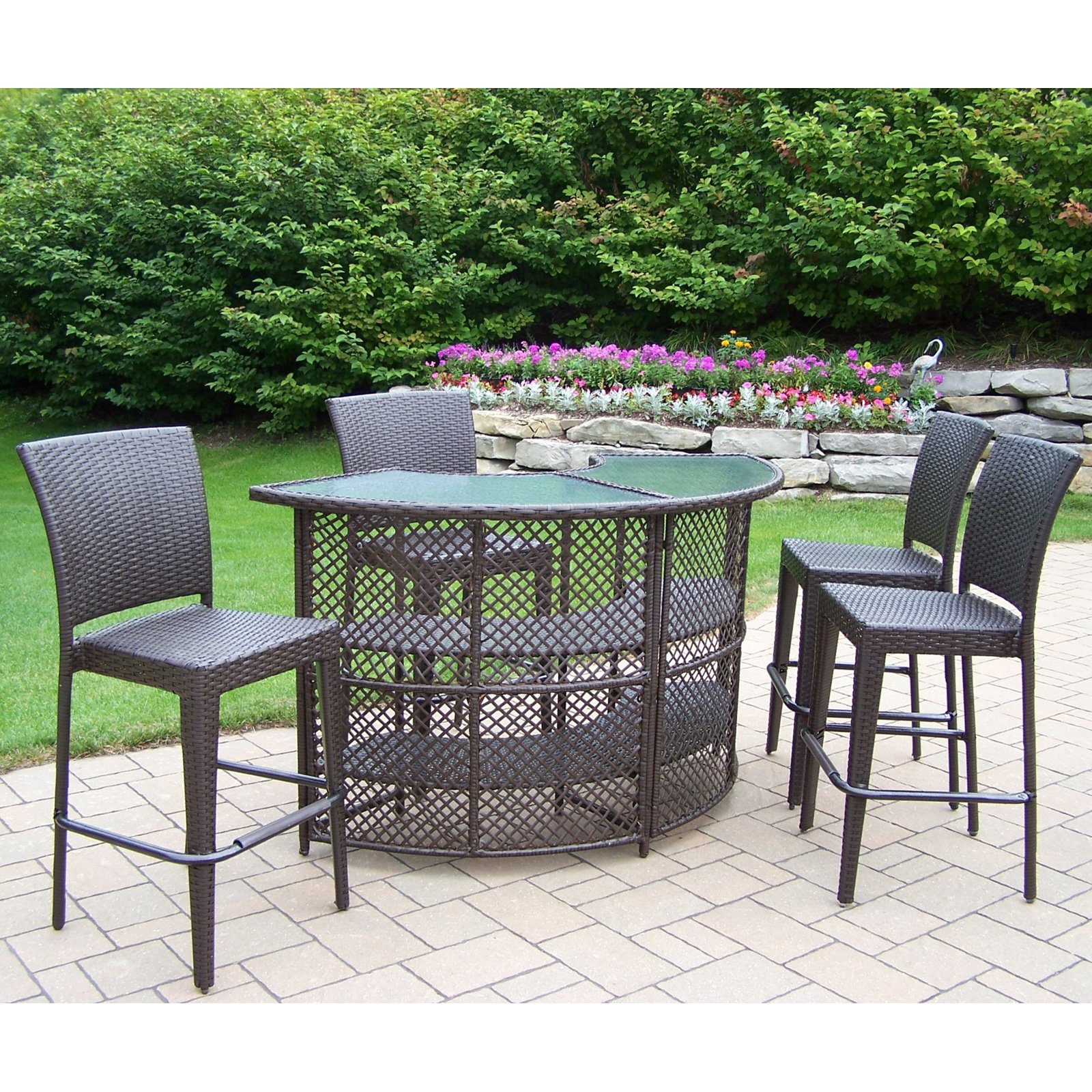 Furniture Outdoor Patio Bar Sets On Inspiration Interior inside proportions 1600 X 1600