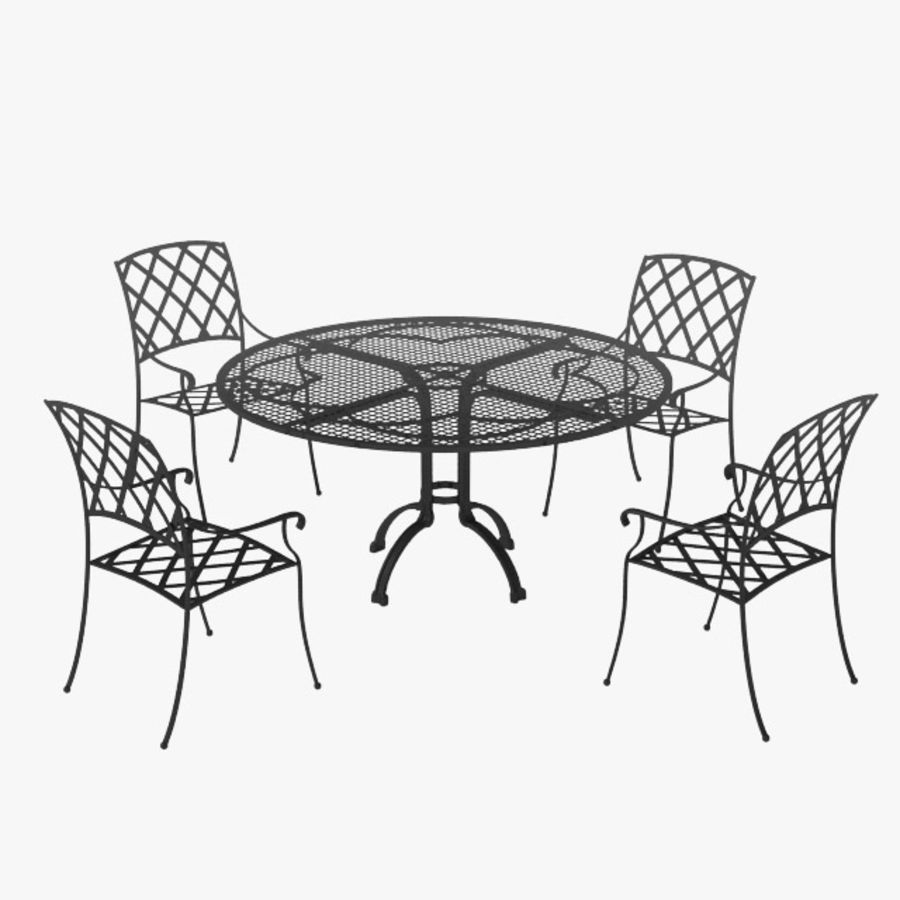 Garden Furniture 3d Model 15 Max Obj Fbx 3ds Free3d pertaining to proportions 900 X 900