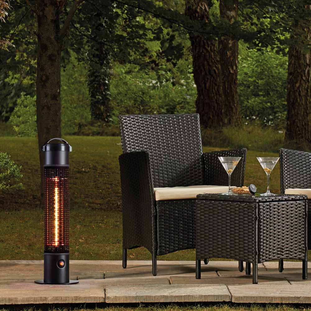 Garden Glow Electric Freestanding 1200w Patio Heater With regarding size 1000 X 1000