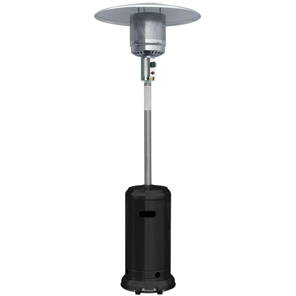 Garden Radiance 41000 Btu Stainless Steel And Black Full Size Propane Gas Patio Heater pertaining to measurements 1000 X 1000