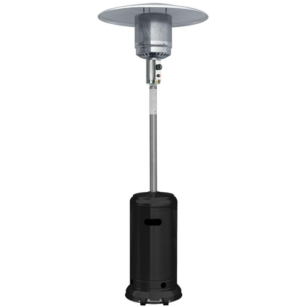 Garden Radiance 41000 Btu Stainless Steel And Black Full Size Propane Gas Patio Heater pertaining to sizing 1000 X 1000