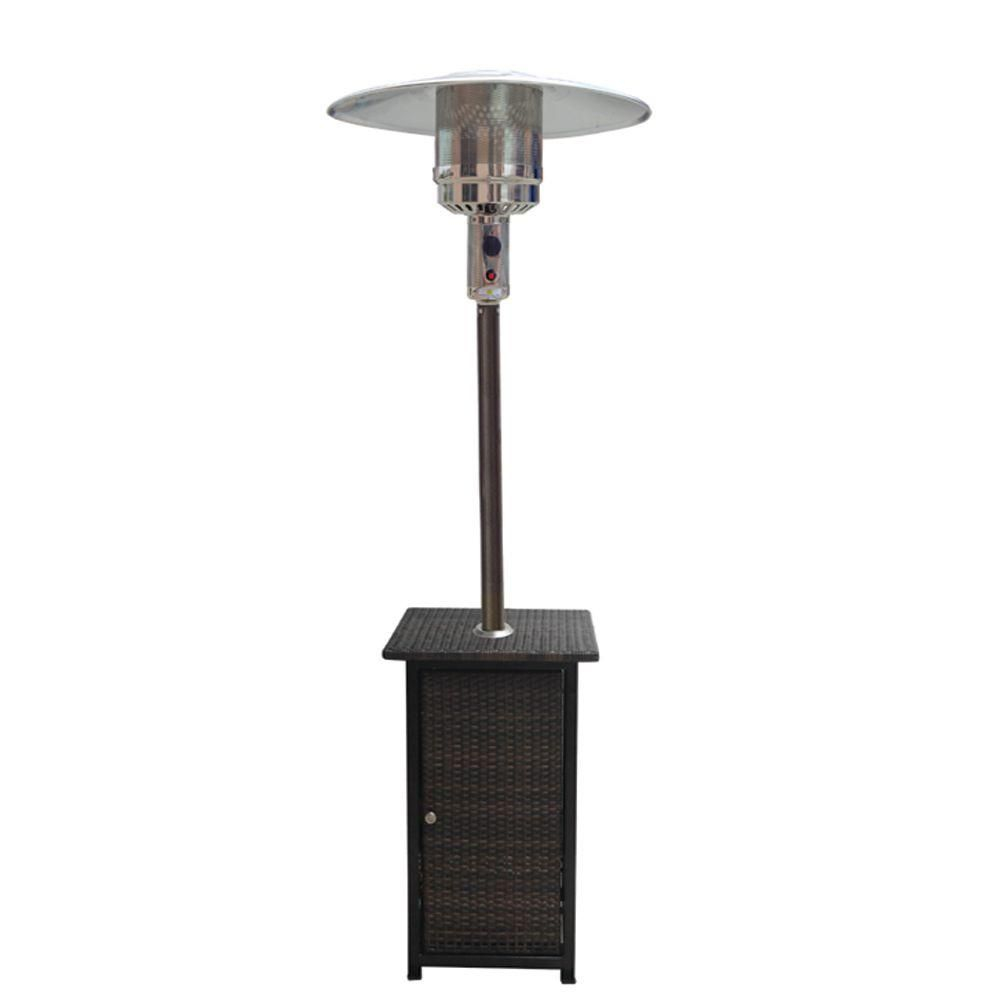 Gardensun 41000 Btu Propane Patio Heater With Woven Base throughout measurements 1000 X 1000