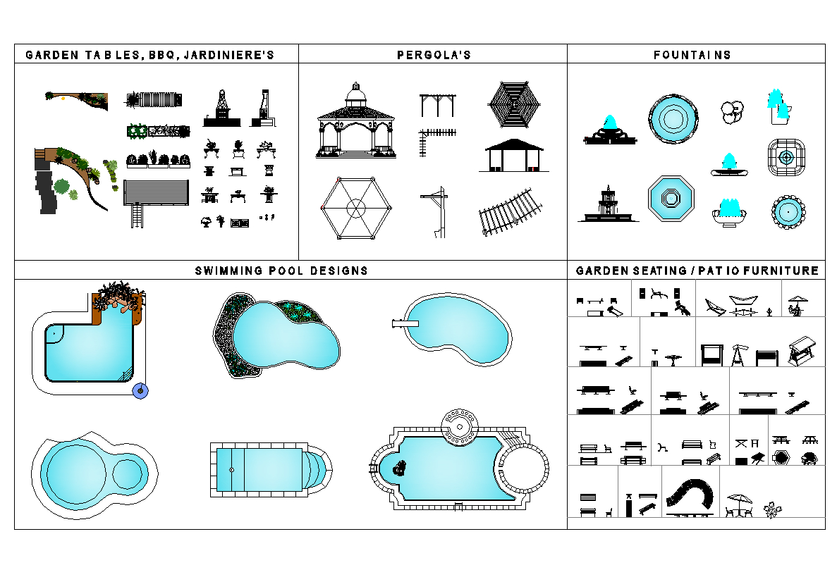 Garten Landschaftsdesign Cad Sammlung for size 1187 X 819