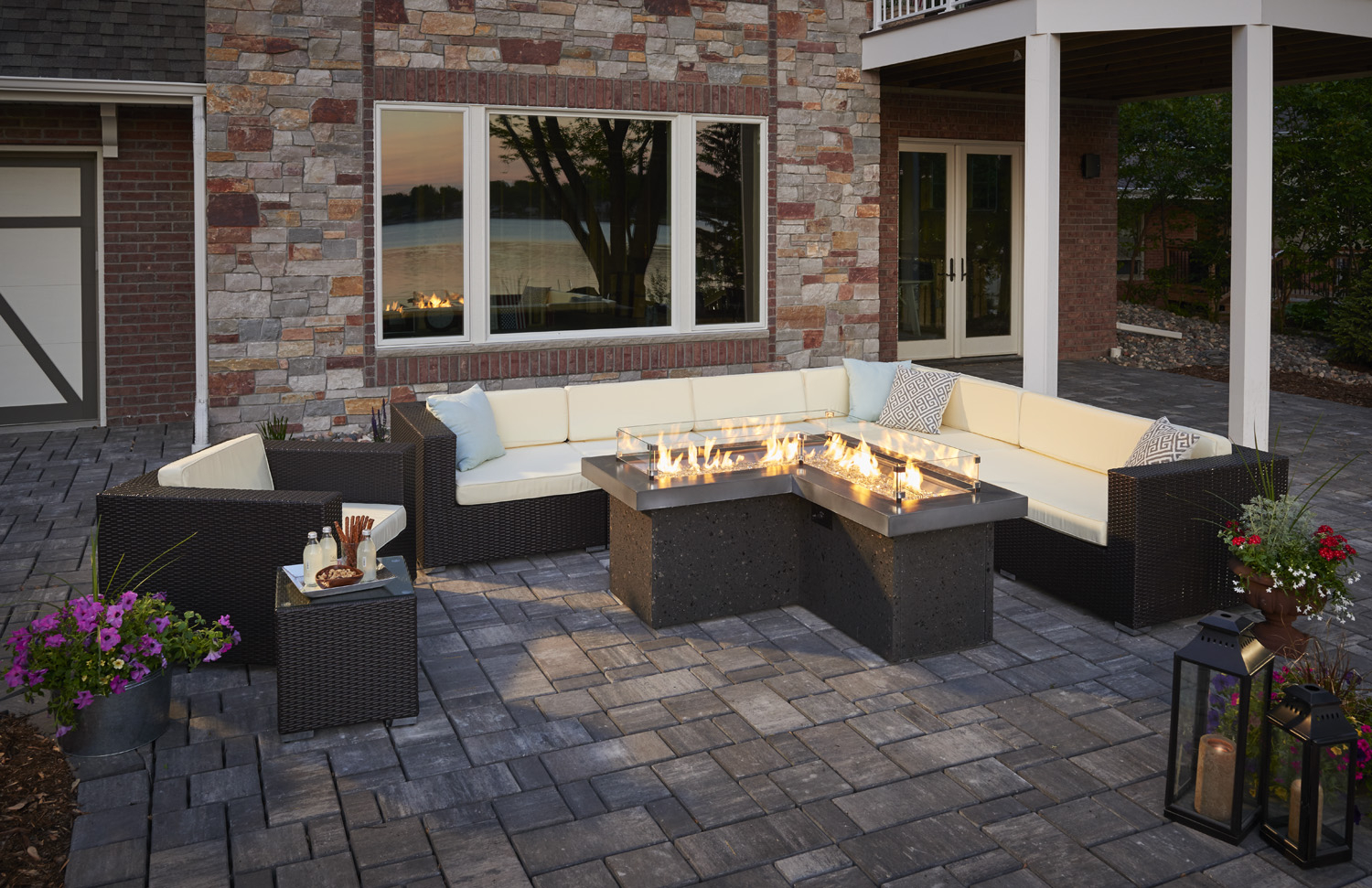 Gas Fire Pit Tables Burnsville Mn Wissota Outdoor Living pertaining to dimensions 1500 X 971