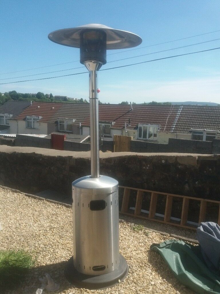 Gas Patio Heater With Cover Full Gas Bottle In Merthyr Tydfil Gumtree regarding proportions 768 X 1024