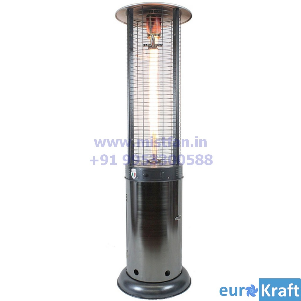 Glass Tube Patio Heater Mist Fan Euro Kraft in sizing 1024 X 1024