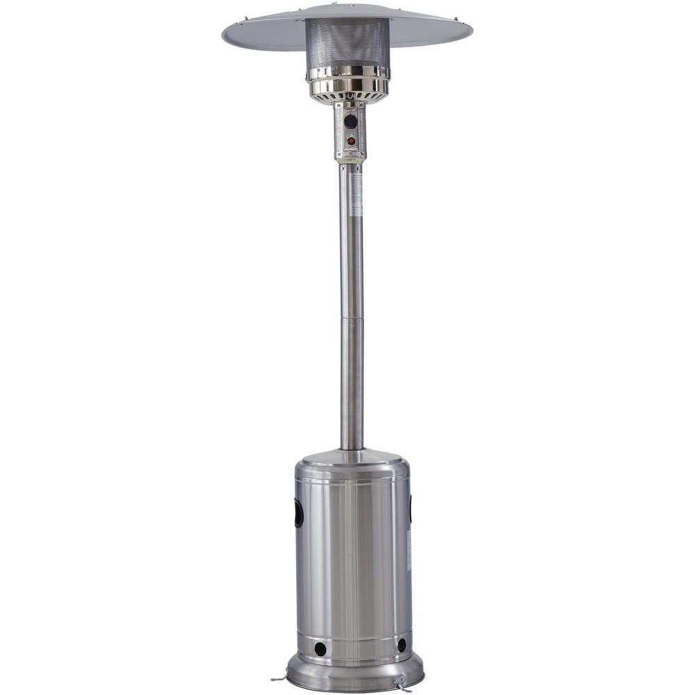 Hampton Bay 48000 Btu Stainless Steel Patio Heater with size 1000 X 1000