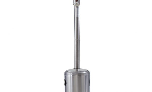 Hampton Bay 48000 Btu Stainless Steel Patio Heater within size 1000 X 1000