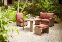 Hampton Bay Tobago 5 Piece Modular Patio Sectional Set With with sizing 1000 X 1000