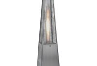 Hanover 7 Ft 42000 Btu Stainless Steel Pyramid Propane Patio Heater With Weather Protective Cover in dimensions 1000 X 1000