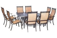 Hanover Manor 9 Piece Square Patio Dining Set for sizing 1000 X 1000