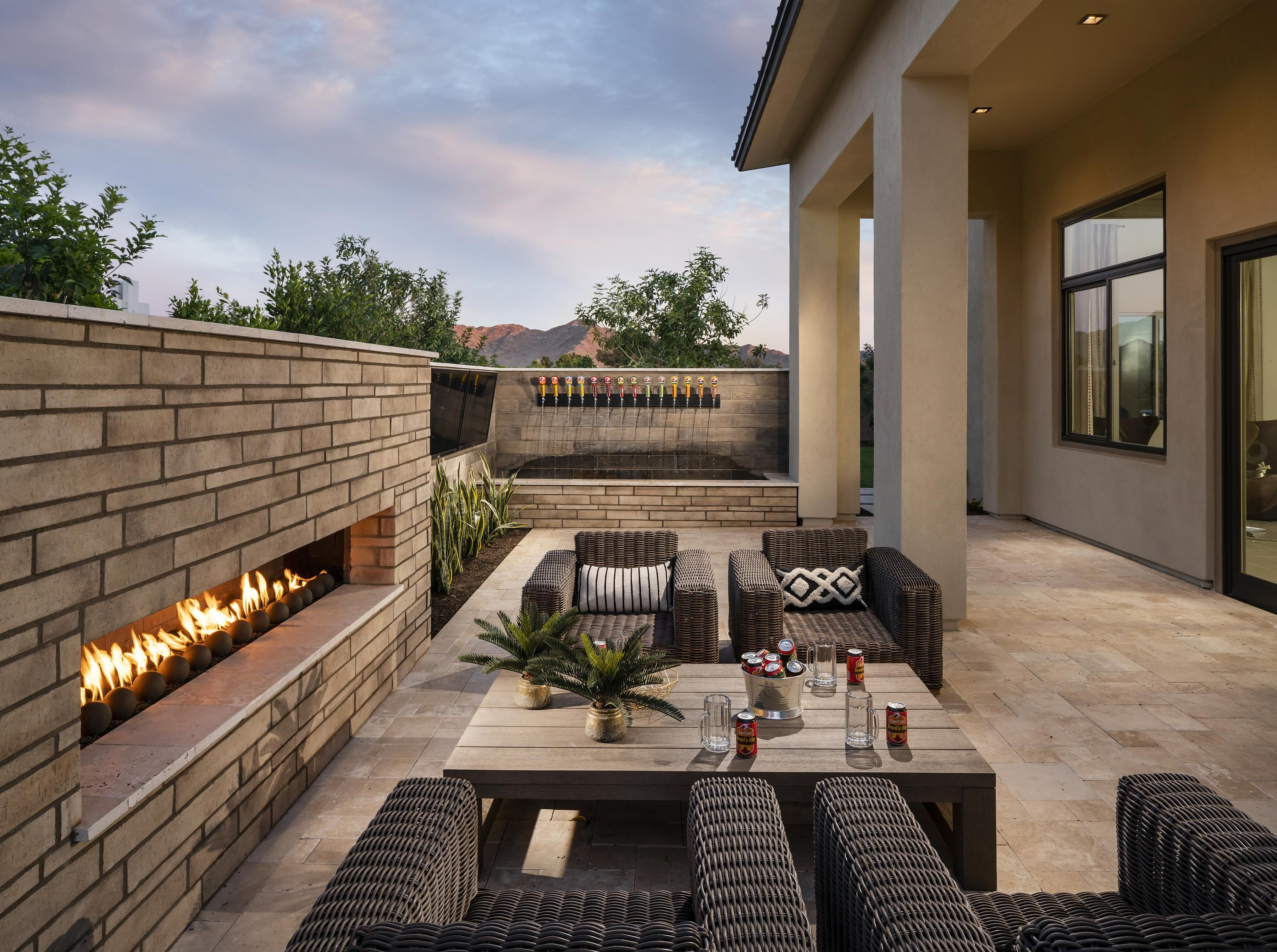 Have A Fiery Conversation With This Stunning Outdoor Space inside proportions 3600 X 2684