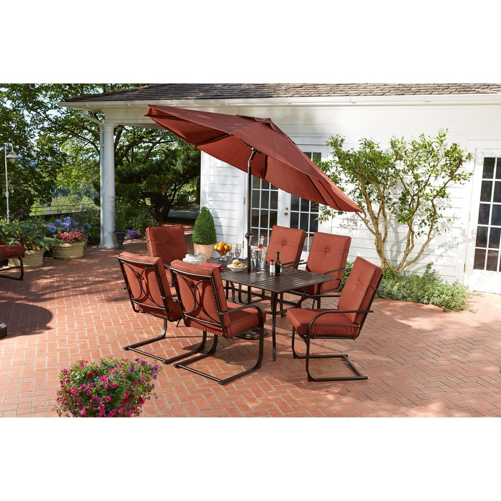 Hd Designs Outdoors Napa 7 Piece Patio Set Patio Patio Roof for size 1024 X 1024