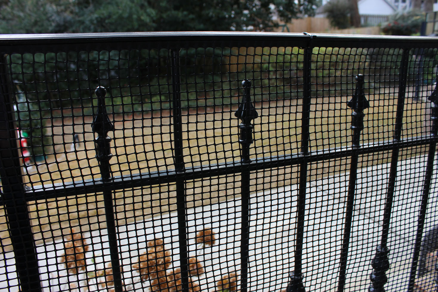 Heavy Duty Outdoor Deck Netting regarding size 1470 X 980