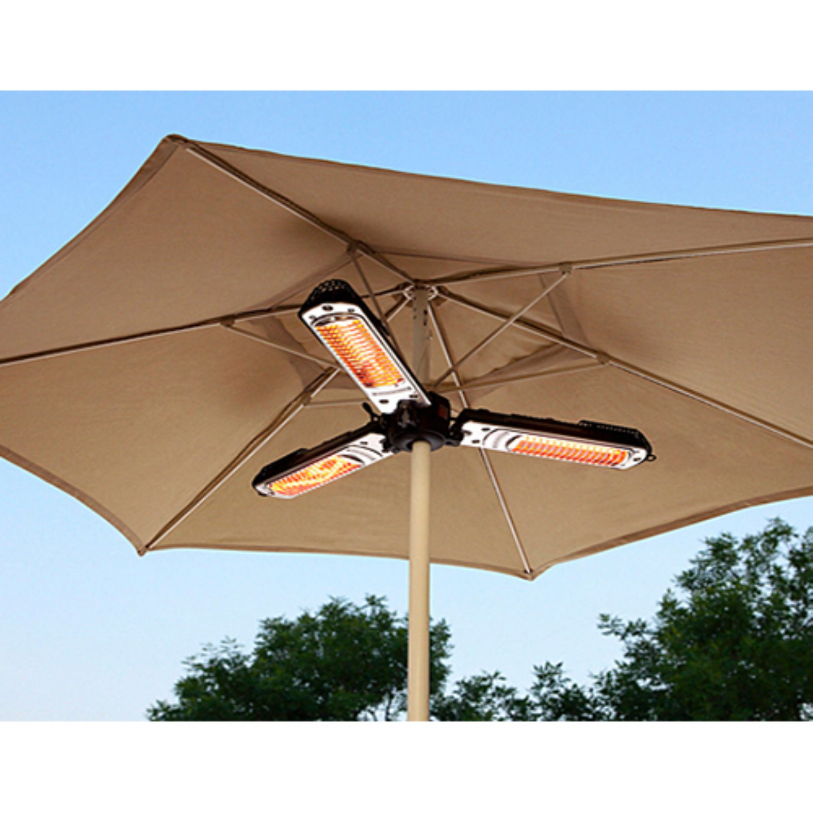 Hiland Parasol Electric Patio Heater Walmart regarding proportions 1600 X 1600