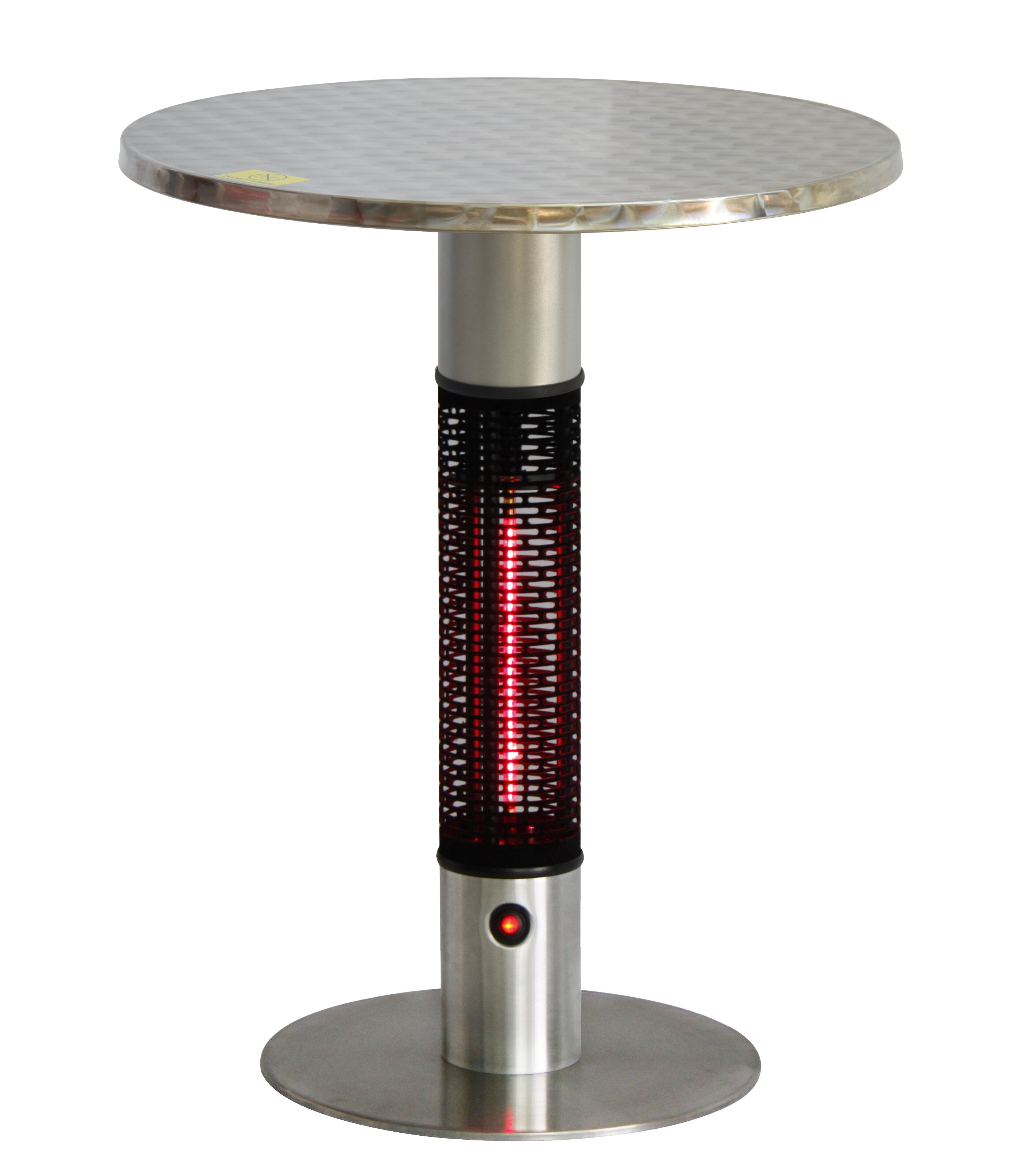 Infrared 1500 Watt Electric Tabletop Patio Heater for dimensions 2830 X 3204