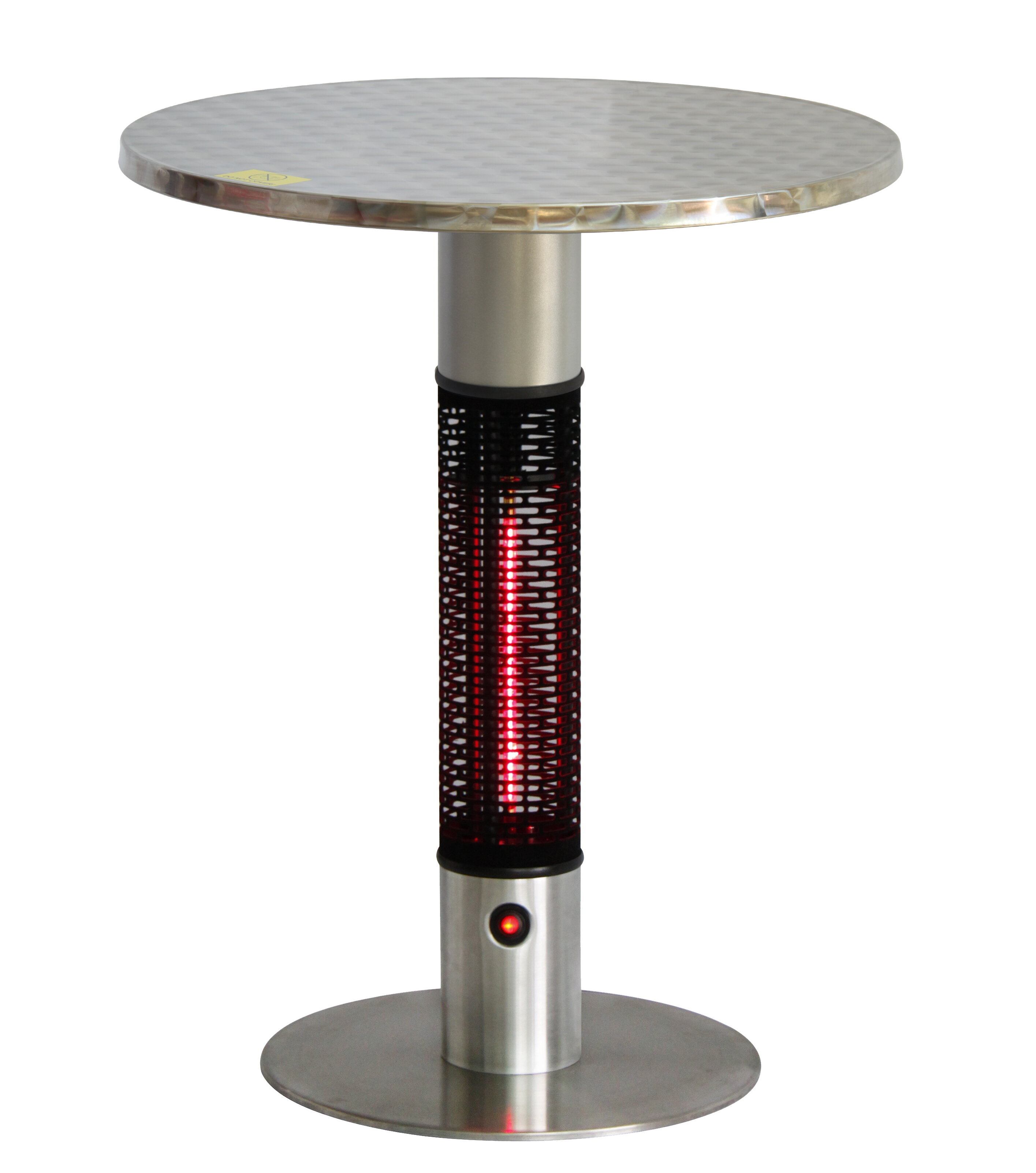 Infrared 1500 Watt Electric Tabletop Patio Heater intended for size 2830 X 3204