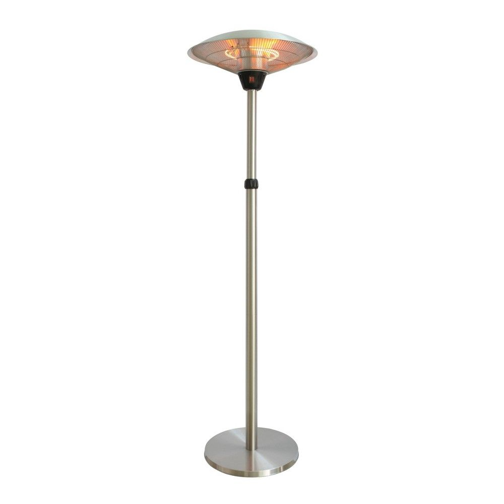 Infrared Electric Freestanding Outdoor Heater Energ Silver intended for dimensions 1000 X 1000