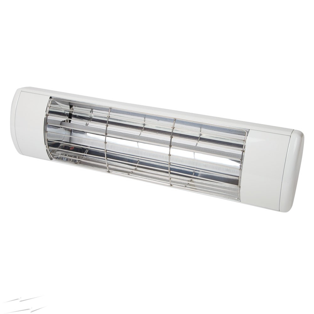 Ip55 15kw Patio Heater In White Weather Resistant Frosted Halogen Heater Bn Thermic Hwp2w with dimensions 1000 X 1000