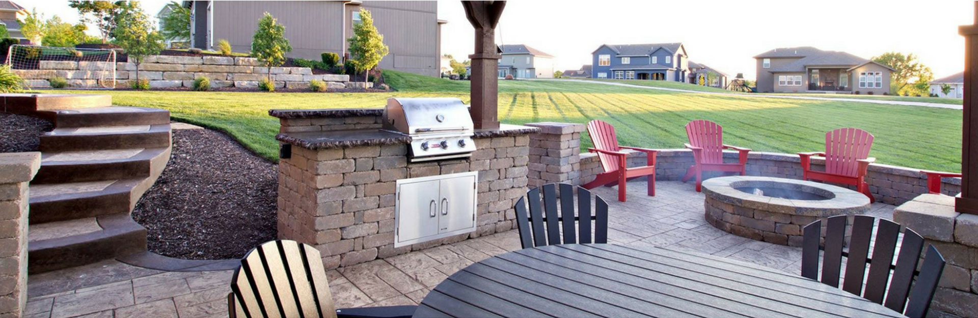 Kansas City Outdoor Fireplaces Fire Pits Hinkle Hardscapes with regard to measurements 1920 X 625
