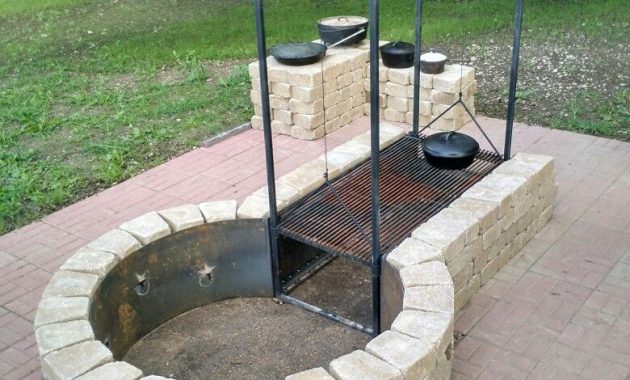 Keyhole Fire Pit With Adjustable Grille Fire Pit Bbq Fire inside sizing 780 X 1040