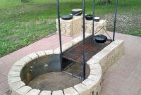 Keyhole Fire Pit With Adjustable Grille Fire Pit Bbq Fire with dimensions 780 X 1040