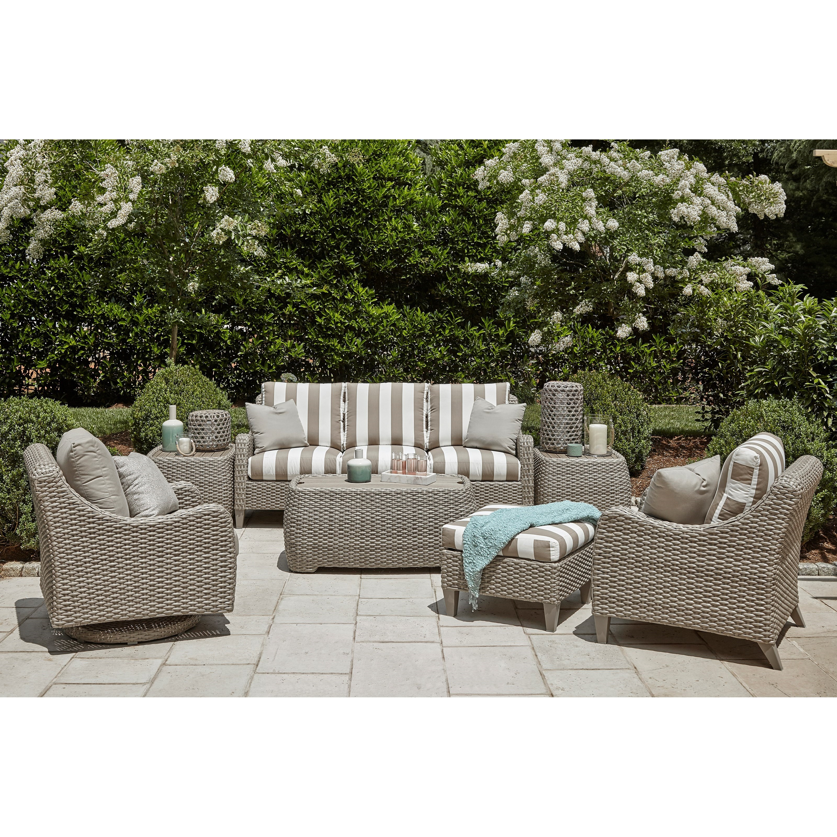 Klaussner Outdoor Mesa Outdoor Chat Set With Reversible within dimensions 3200 X 3200