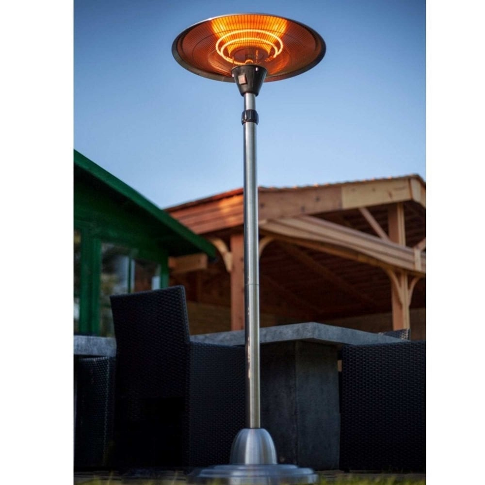 La Hacienda Adjustable Free Standing 2100w Halogen Patio Heater with size 1000 X 1000