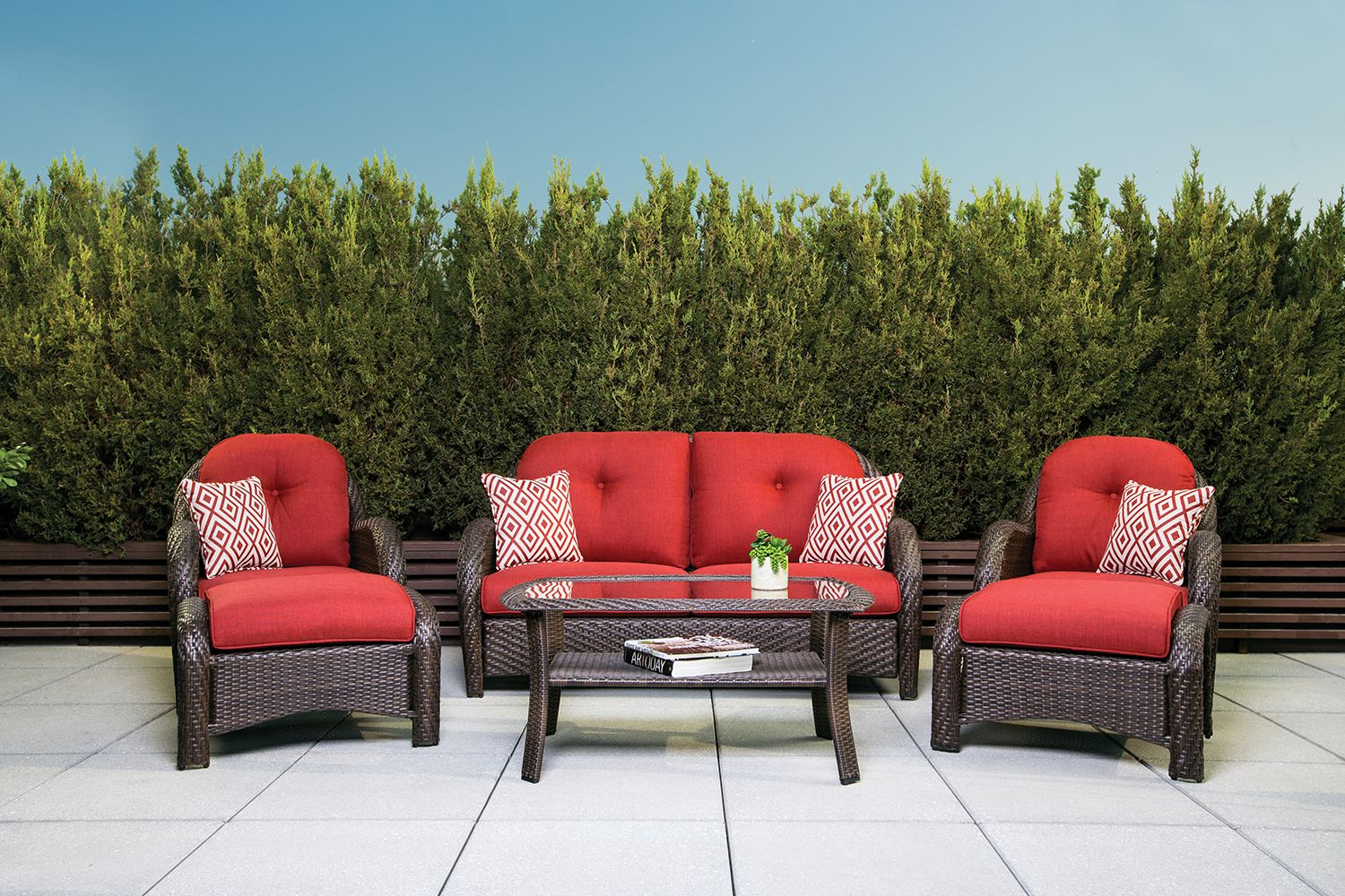 La Z Boy Outdoor Avondale Seating Collection Outdoor inside measurements 1500 X 1000