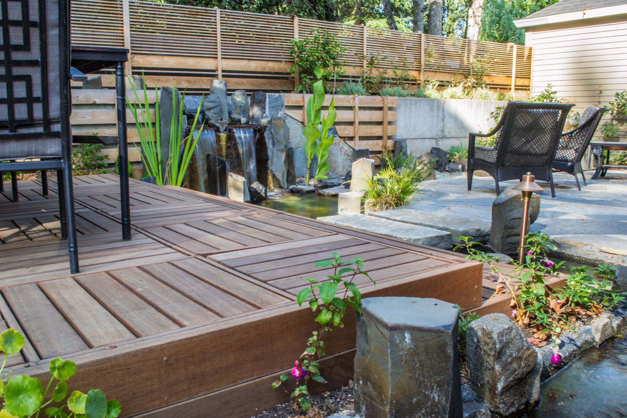 Landscape Patio Deck Fence Portland Builders We Trust Yu Gi with sizing 2500 X 1667