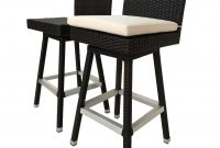 Laura Benasse Hilton Swivel Wicker Patio 30 Inc Bar Stool with regard to proportions 2901 X 2901