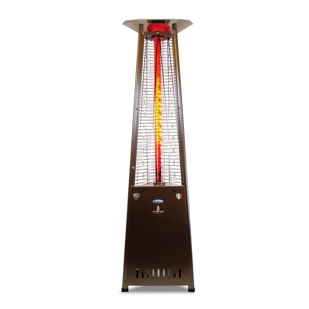 Lava Heat Italia 2g A Line 66000 Btu Bronze 8 Ft Gas Patio Heater for dimensions 1000 X 1000